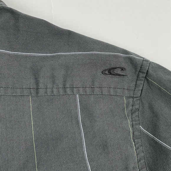 O’Neill s/s striped button shirt Men’s Small - Picture 9 of 12